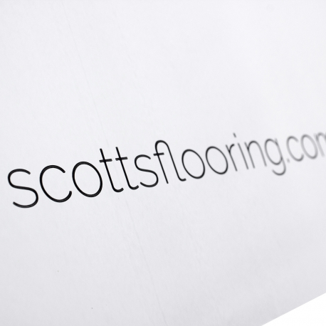 Custom Printed Mailing Sacks For Wood Samples Ref Scotts Flooring