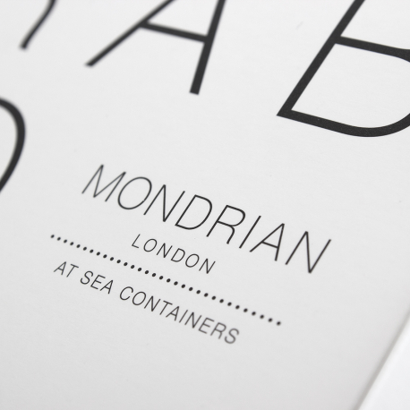 Bespoke Printed Paper Take Away Boxes Ref Mondrian Hotel Bespoke Printed Paper Take Away Boxes Ref Mondrian Hotel
