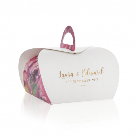 Personalised Fold Over Cake Box Ref Stockley Personalised Fold Over Cake Box Ref Stockley