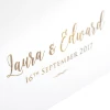 Personalised Fold Over Cake Box Ref Stockley
