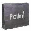 White Kraft Paper Carrier Bags - Ref. Pollini