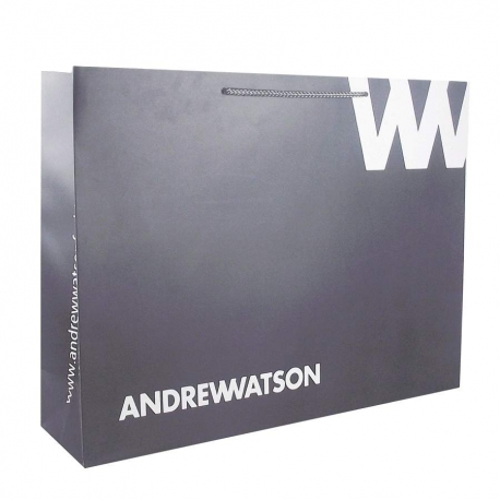 Luxury Rope Handle Paper Carrier Bags - Ref. Andrew Watson Luxury Rope Handle Paper Carrier Bags - Ref. Andrew Watson
