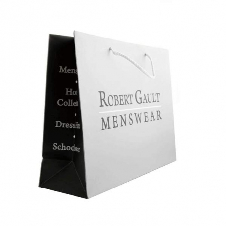 Luxury Card Paper Carrier Bags - Ref. Robert Gault Luxury Card Paper Carrier Bags - Ref. Robert Gault