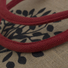 Printed Eco Friendly Jute Carrier Bag Ref Heal Our World