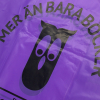 Printed Plastic Carrier Bag Ref Malung's Bokhandel