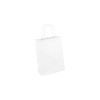 White Promotional Paper Bags With Twisted Handles