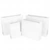 White Kraft Rope Handle Carrier Bags