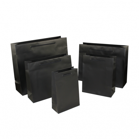 Amazon.com: EXCEART 5pcs Paper Bag with Handles Paper Bags for Gifts  Present Black Paper Bags Black Gift Bags Gift Storage Bag Paper Gift Bag  Kraft Retail Bags Gift Bags Black Simple Shopping