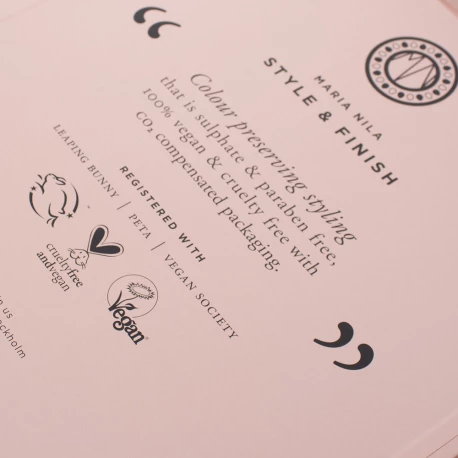 Magnetic Seal Card Boxes for Hair Products Ref Maria Nila Magnetic Seal Card Boxes for Hair Products Ref Maria Nila