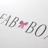 Ribbon Sealed Rigid Card Box for Clothing Items Ref Fab Box