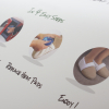Custom Handled Pillow Boxes Ref Snug Toes