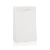 Luxury White Matt Paper Bags With Rope Handles