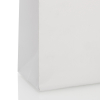 Luxury White Matt Paper Bags With Rope Handles