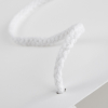 Luxury White Matt Paper Bags With Rope Handles