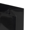 Black Gloss Rope Handle Paper Carrier Bags