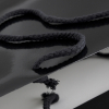 Black Gloss Rope Handle Paper Carrier Bags