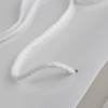 Luxury White Gloss Rope Handle Paper Carrier Bags
