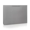 Luxury Grey Matt Paper Bags With Rope Handles