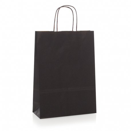 Brown Kraft Twisted Handle Paper Carrier Bags