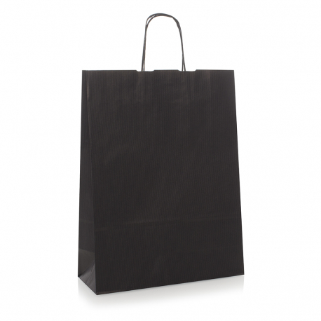 Brown Kraft Twisted Handle Paper Carrier Bags