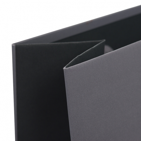 Recycled Grey Paper Bags with Cotton Ribbon Handles Recycled Grey Paper Bags with Cotton Ribbon Handles