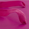 Recycled Pink Paper Bags with Cotton Ribbon Handles