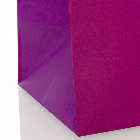 Recycled Pink Paper Bags with Cotton Ribbon Handles Recycled Pink Paper Bags with Cotton Ribbon Handles