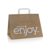  Luxury Printed Kraft Shopping Bag Ref Spar 
