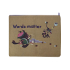 Bespoke Cotton Zipped Bags Ref Mrs Wordsmith