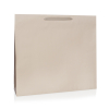 Recycled Beige Paper Bags with Cotton Ribbon Handles