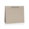 Recycled Beige Paper Bags with Cotton Ribbon Handles