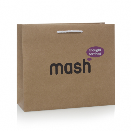 Bespoke Recycled Paper Carrier Bag Ref Mash Bespoke Recycled Paper Carrier Bag Ref Mash