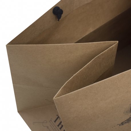 Bespoke Kraft Paper Carrier Bag Ref The Works Bespoke Kraft Paper Carrier Bag Ref The Works