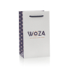 Branded Uncoated Carrier Bag Ref Woza