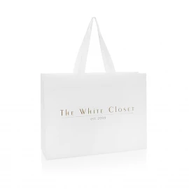Bespoke Embossed Carrier Bag Ref The White Closet