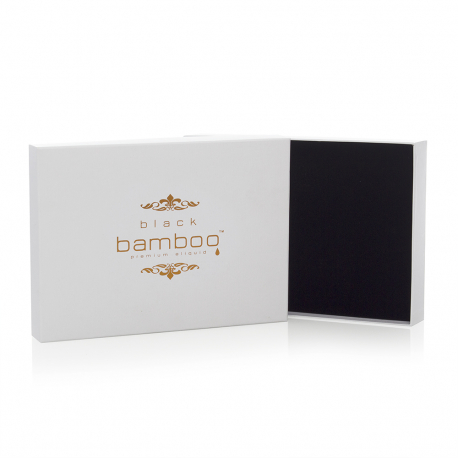 Two-Piece Card Box for E Liquids Ref Black Bamboo Two-Piece Card Box for E Liquids Ref Black Bamboo