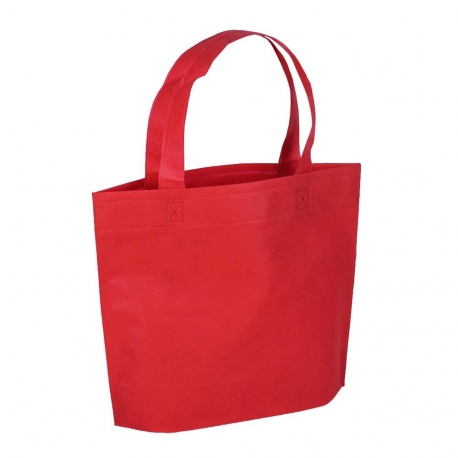 Reusable Bags - Red Non-woven Polypropylene Bags 