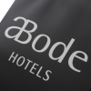 Black Paper Carrier Bag Ref Abode Hotels