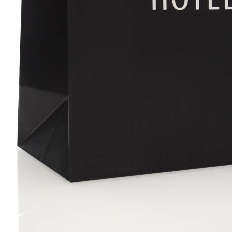 Black Paper Carrier Bag Ref Abode Hotels Black Paper Carrier Bag Ref Abode Hotels