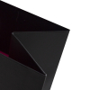Black Paper Carrier Bag Ref Abode Hotels
