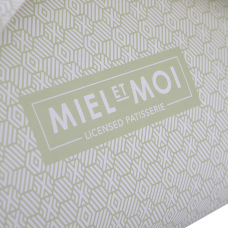 Bespoke Cake Box Ref Miel et Moi Bespoke Cake Box Ref Miel et Moi