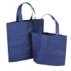Reusable Shopping Bags - Navy Non-woven Polypropylene Bags 