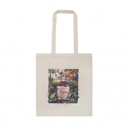 Personalised Natural Cotton Carrier Bag Ref Don Papa