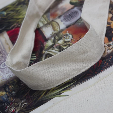 Personalised Natural Cotton Carrier Bag Ref Don Papa Personalised Natural Cotton Carrier Bag Ref Don Papa