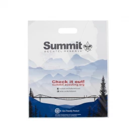 Die Cut Plastic Carrier Bag Ref Summit Bechtel Reserve