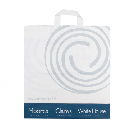 LDPE Flexi Loop Handle Carrier Bags Ustores