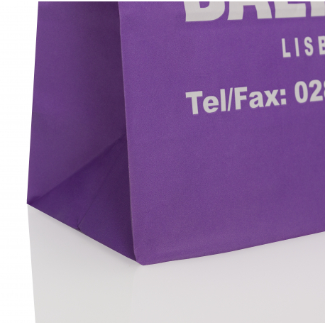 Full Colour Printed White Kraft Takeout Bags With Flat Handless – Ref. Daltons Full Colour Printed White Kraft Takeout Bags With Flat Handless – Ref. Daltons