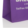 Full Colour Printed White Kraft Takeout Bags With Flat Handless – Ref. Daltons