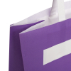 Full Colour Printed White Kraft Takeout Bags With Flat Handless – Ref. Daltons