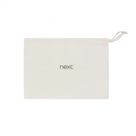 Custom Cotton Drawstring Clothing Bag Ref Next
